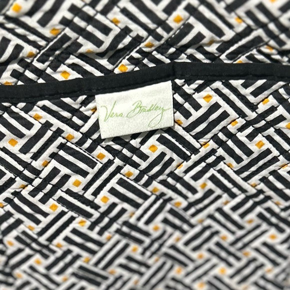 Vera Bradley Black Quilted Tote - Picture 3 of 5